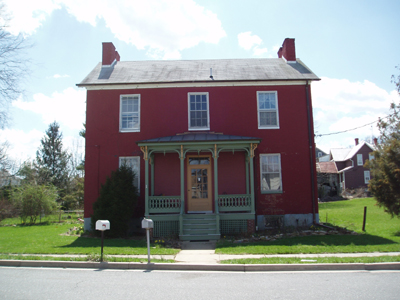 Air residence: picture of original house street elevations