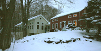 Scrubhill Bunkhouse: picture of house and addition