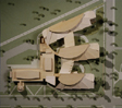Dickenson College: photo of model from above