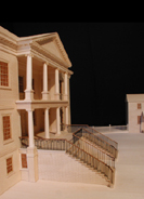 Drayton Hall: photo of portico of model