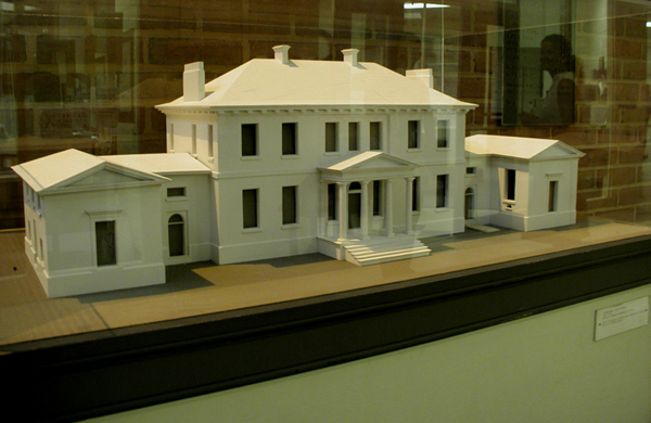 Riversdale: photo of mansion model